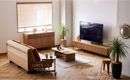 テレビボード 180cm ローボード ルーク2 ＜オークヴィンテージナチュラル＞【モーブル／大川家具】