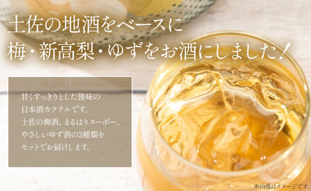 日本酒 果実の香り酒 500ml×3種セット 日本酒カクテル gs-0106