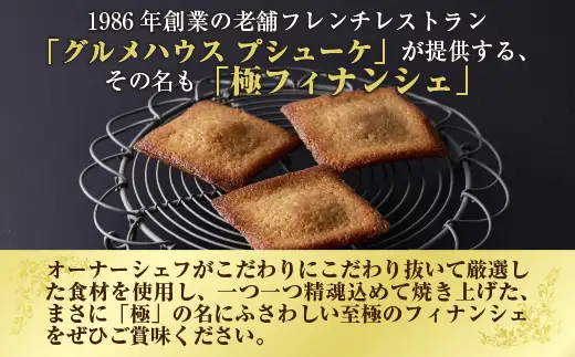 フィナンシェ 《１０個入り》老舗フレンチレストランが提供する こだわりの「極 フィナンシェ」【北海道産小麦・バター使用 フィナンシェ】