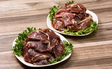 北海道 ジンギスカン ロース・ラム 2kg(各1kg) セット バーベキュー BBQ 南幌町 NP1-321