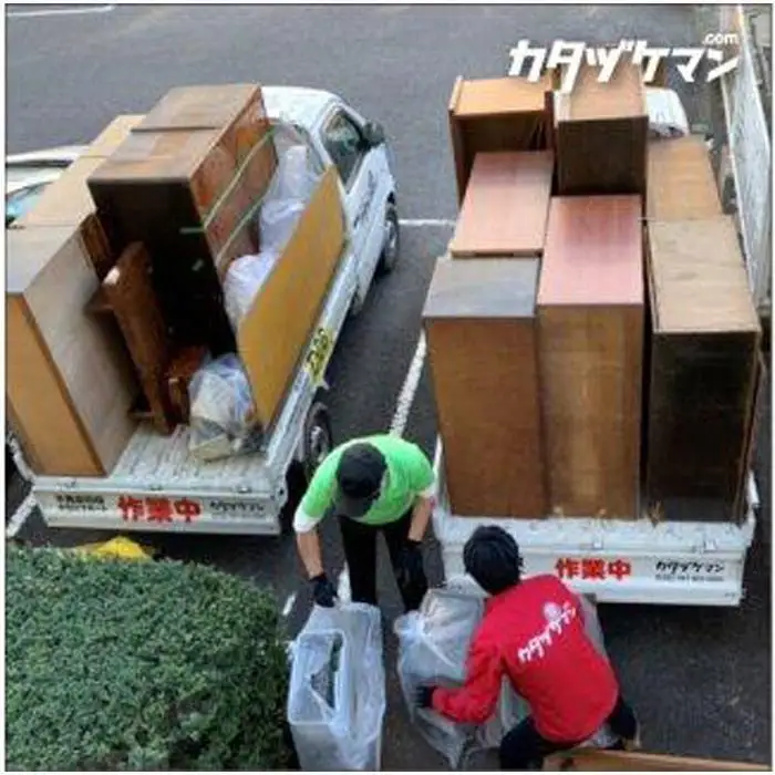 不用品：軽トラック1車家具詰め放題プラン（カタヅケマン2名）【高松市限定】