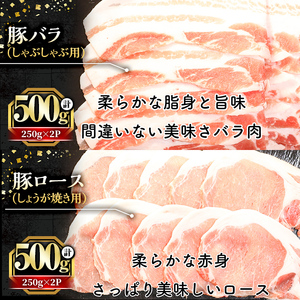国産 豚 豚肉 ロース 肩ロース モモ ウデ 鹿児島県産 天恵美豚 (250g×12P・計3kg) 【アグリおおすみ】B142-v01