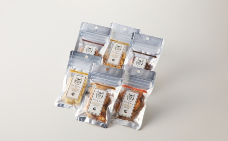 〈福祉施設提供〉サクッ＆とろっ食感！お麩ラスク６袋アソートセット_0059-004-T04