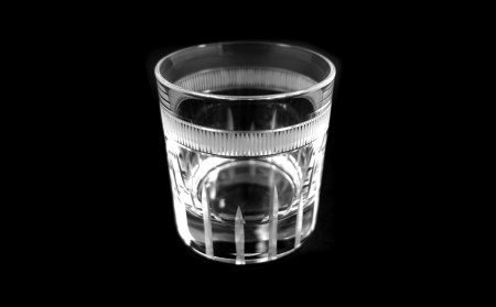 浅草切子 Bar’s Glass「グレース オールド」2個セット 化粧箱入り_0012-037-T04