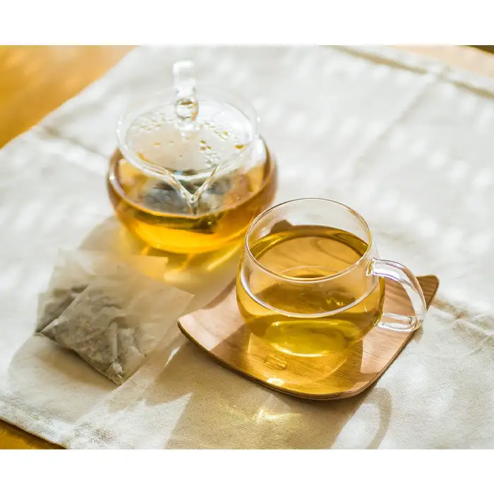 新芽よもぎ茶（30パック入り）　よもじお　ティーパック　ノンカフェイン　国産　自生よもぎ使用　送料無料 No.051
