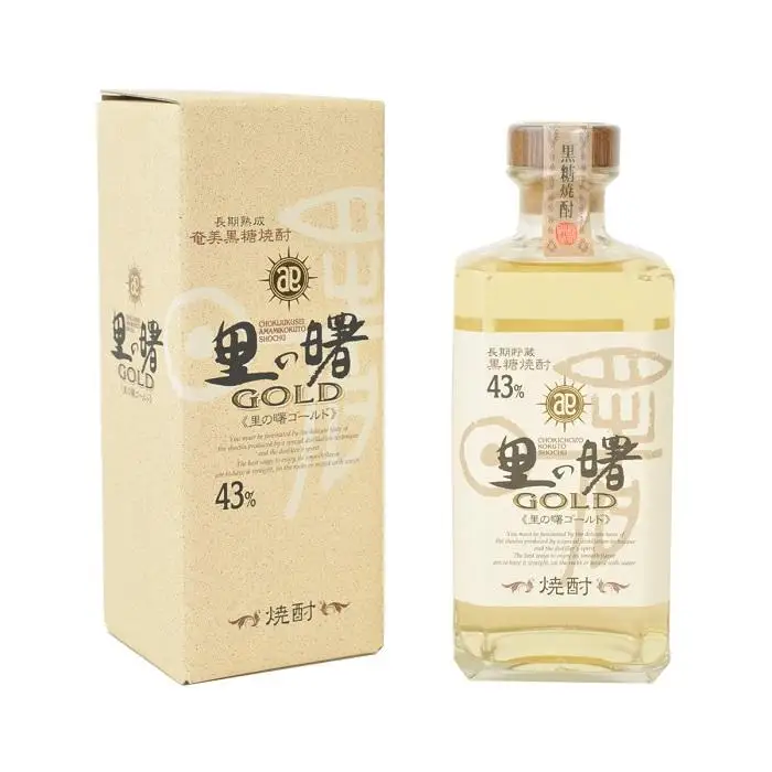 奄美黒糖焼酎 里の曙 ゴールド 43度 720ml×6本  黒糖焼酎 ギフト  奄美大島 お土産
