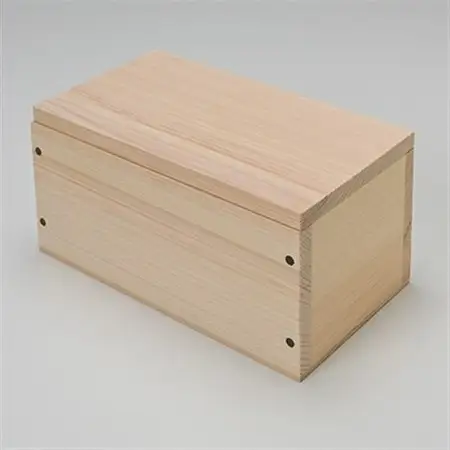木工品　桧マスクケース_雑貨   _【1369203】