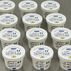 濃厚プレミアム ファーマーズアイス(バニラ)　120ml×12個セット ( ふるさと納税 アイスクリーム バニラ 濃厚 オホーツク牛乳 使用 スイーツ デザート 北海道 遠軽町 ノルディックファーム ) en01-00089