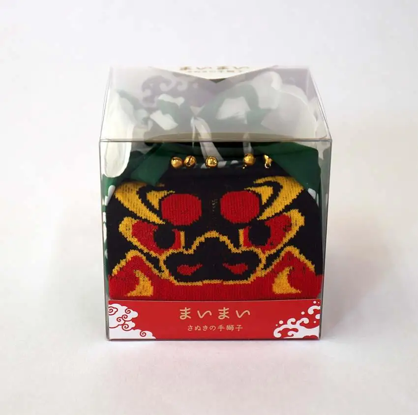さぬきの手獅子　まいまい（油単：緑）