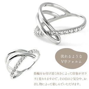 0.3CT プラチナ ダイヤモンド リング R3722DI-P2 ダイヤモンド 指輪 アクセサリー ジュエリー プレゼント クリスマス 女性 母の日 誕生日
