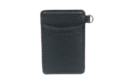 LUEGO Carino Homme カリーノオム ID＆パスケース リール付き （レッド） F2Y-3269