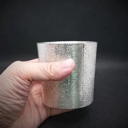 【RR】BB　ROCKGLASS　錫　(はかた錫スタジオ)　錫酒器_装飾品・工芸品     雑貨・日用品 グラス・カップ 食器 _【1127890】