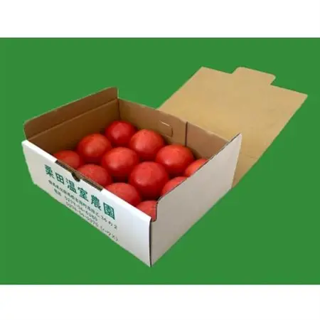 栗田温室農園の王様トマト(2kg箱)農林水産大臣賞受賞!【配送不可地域：離島・沖縄県】【1376948】