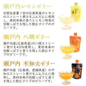 飲むストレート果汁ゼリー詰め合わせ