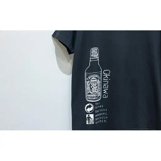 アワモリTシャツ【カラー:ブラック】【サイズ:160サイズ】KB-133