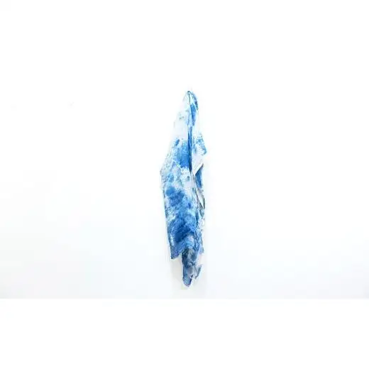 【石垣島の藍染工房】リネン 大判 ストール【カラー:マダラ】