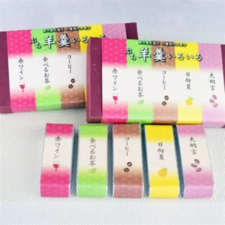 深川銘菓「ぷち羊羹いろいろ(50g×15個)」【配送不可地域：離島】【1378528】