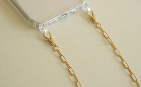 【LENERAオリジナルスマートフォンショルダー】 smartphone shoulder - shine - / gold