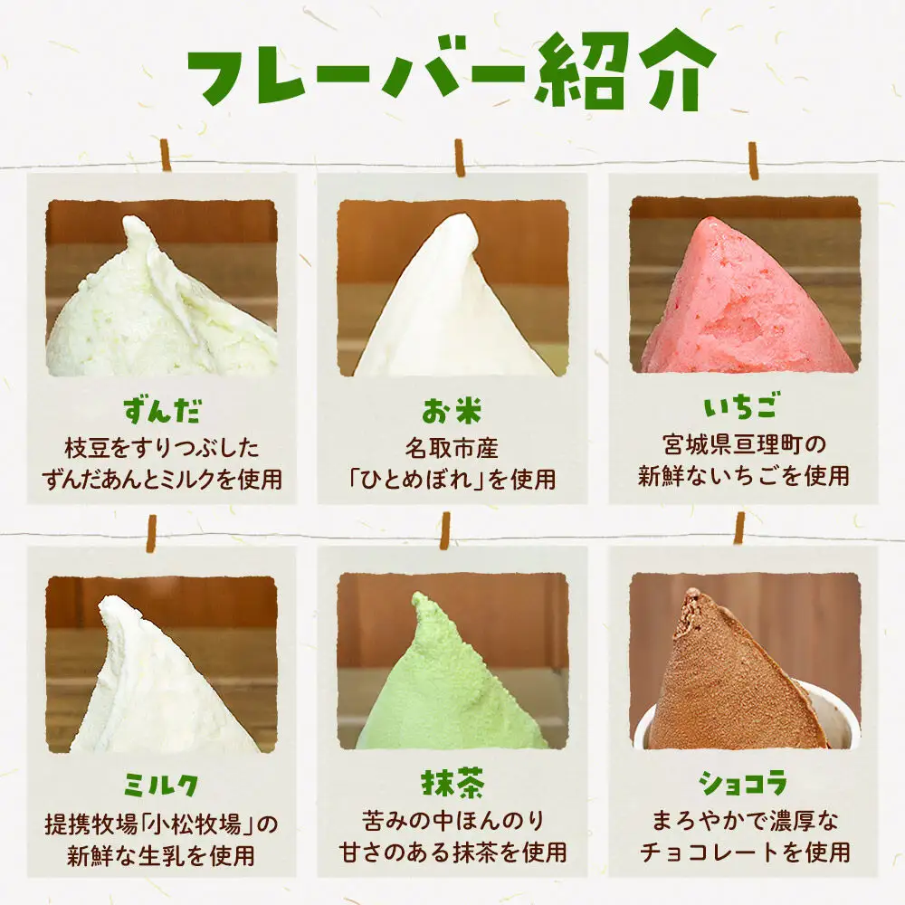 ナチュリノ自慢の手づくりジェラート 6種 自然派 人気店 Gelateria Natu-Lino natulino