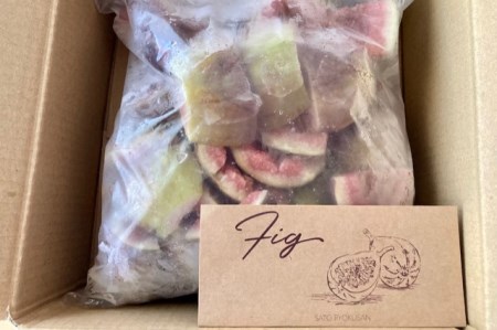 南小国産 ハーフカット冷凍イチジク 1.2kg（農薬・化学肥料不使用） 冷凍 イチジク ハーフカット いちじく 無花果 フルーツ 果物 農薬不使用 化学肥料不使用 大容量 お菓子作り 調理 ジャム コンポート スムージー 美容 健康 食物繊維 fig310 熊本 南小国町 送料無料