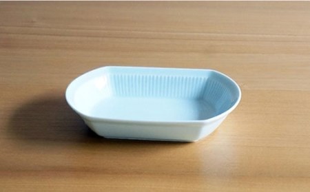 【白山陶器】【美しいレリーフ模様】よしず彫 煮付鉢 5ピース 青白釉 食器 小鉢 【波佐見焼】 [TA78] 波佐見焼