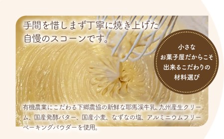 国産発酵バター仕込み濃厚リッチな九州産生クリームスコーン クルミチョコ10個セット | お菓子 菓子 おかし 洋菓子 焼き菓子 イギリス菓子 チョコスコーン クルミ おやつ デザート スイーツ 手作り ティータイム アフタヌーンティー 大分県 中津市 送料無料