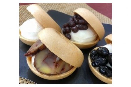 丹の里アイス最中 9個セット みるく×丹波三宝〈丹波市〉アイス