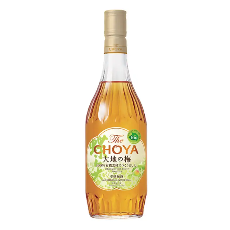 The CHOYA 大地の梅 700ml×6本(1ケース)/梅酒 梅 ウメ お酒 リキュール チョーヤ 有機 オーガニック 紀州 和歌山 国産【kis107-1】