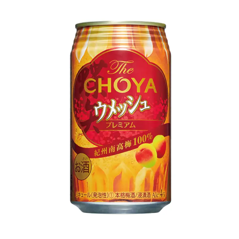 チョーヤ The CHOYA ウメッシュプレミアム 350ml×24本(1ケース)/梅酒 梅 ウメ お酒 リキュール 酒 紀州 和歌山  CHOYA 国産【kis118A】