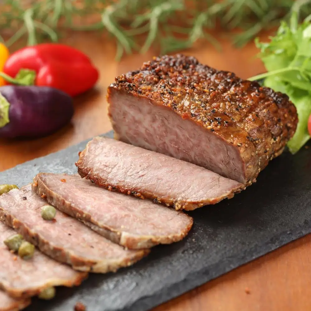 【隔月定期便 6回】飛騨味職人「おさだ食品 定期便」（飛騨牛ローストビーフ＆飛騨牛干し肉）ローストビーフ【57-D】
