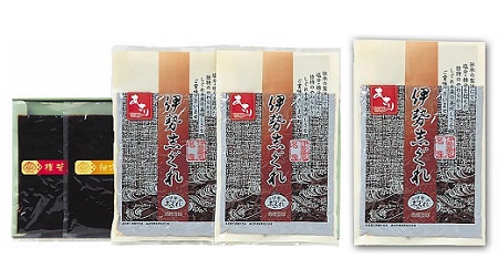 共和ネット 伊勢志ぐれのあさり （105g×2袋） ・ 椎茸昆布 （100g） ・ 細切り昆布しぐれ詰合せ （100g）【箱入】 ＋ あさりしぐれ （160g×1袋）【箱入】 合計570g