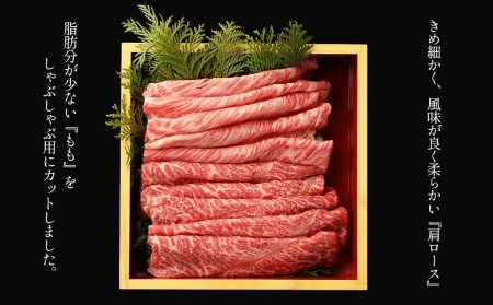 飛騨牛しゃぶしゃぶセット 計400g （もも 200g・肩ロース 200g）【22-32】