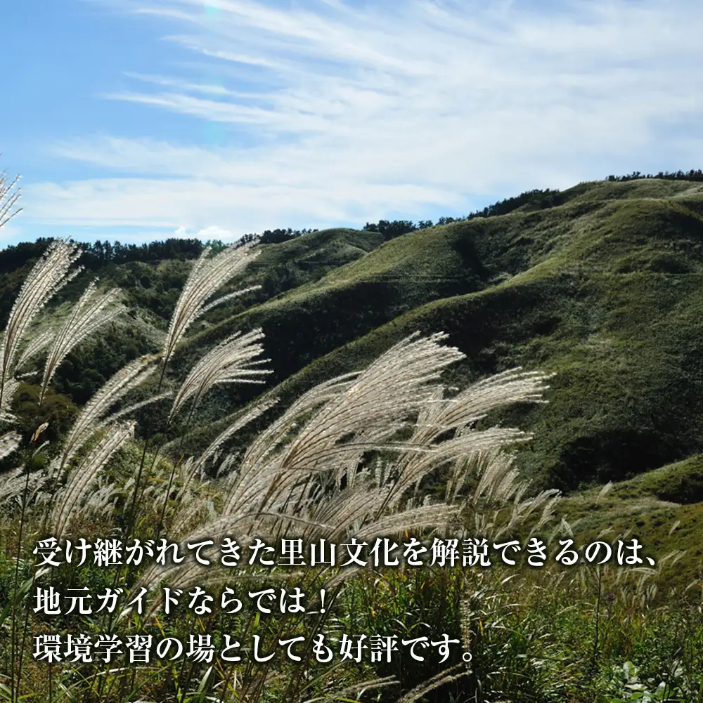 国定公園を見渡す『雲月山』専属ガイドと巡るトレッキング体験プラン GE014_002