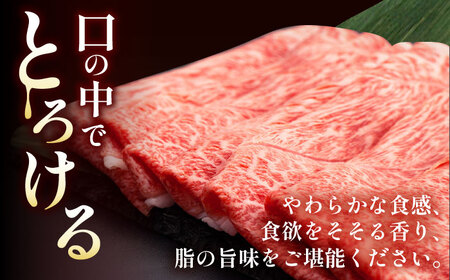 【全12回定期便】 ウデ モモ スライス 500g 長崎和牛 A4 A5ランク【肉のふじた】 [AG07] スライス 肉 牛肉 すき焼き用 しゃぶしゃぶ用
