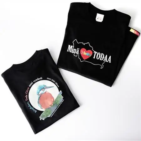 〈ふるさと納税限定デザイン〉戸田のニューシンボル!カワセミTシャツ  Lサイズ【戸田市】_装飾品・工芸品 女性・レディース 洋服   装飾品・工芸品 男性・メンズ 洋服 _【1382406】