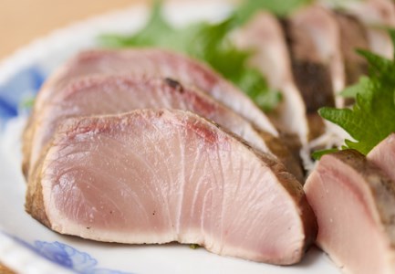 天然ブリ 藁焼きたたき 3P 計360g ぽん酢付 わら焼き タタキ高知県 大月町 宿毛湾 冷凍