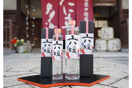 道後ジン 六媛　クラフトジン　スピリッツ　愛媛県産　ボタニカル　500ml｜C02