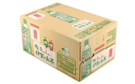 サンガリア伊賀のお茶 500ml 24本入【igge0006】