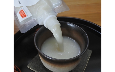 伊賀の甘ざけ 濃いまま（食べる）タイプ6本入り【mnsk0003】