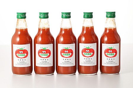 【今井農園】完熟トマトジュース 5本セット（350ml×5本）トマトジュース【85-1】 