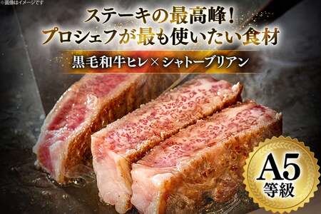 シャトーブリアン ヒレ ステーキ 博多和牛 A5等級 4枚 [um40azp140000] シャトーブリアン