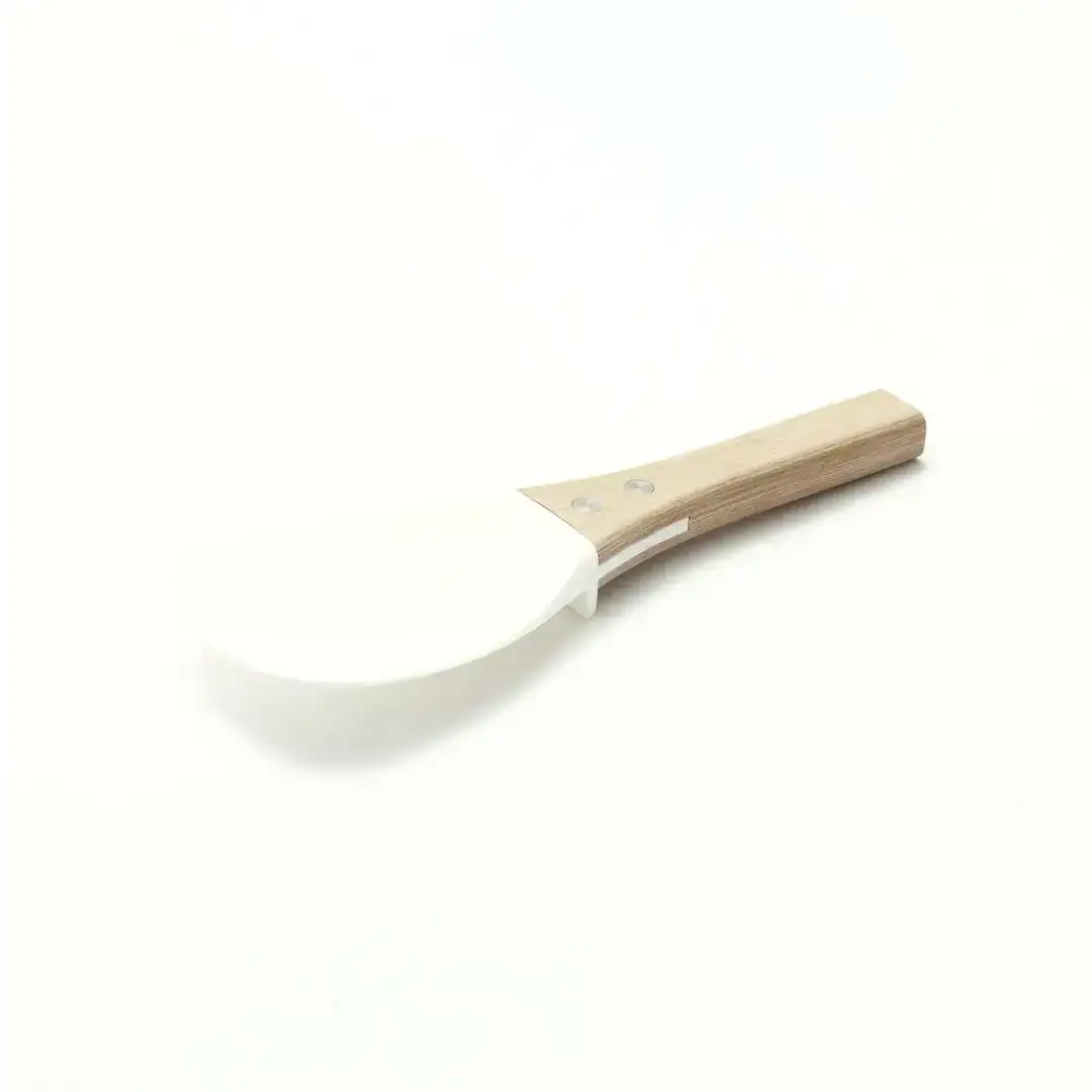 白しゃもじ“いつまでも”くっつかない しゃもじ フッ素加工しゃもじ キッチン用品 新生活 一人暮らし 燕三条製 しゃもじ(白/生成り) [プリンス工業] 【025S025】