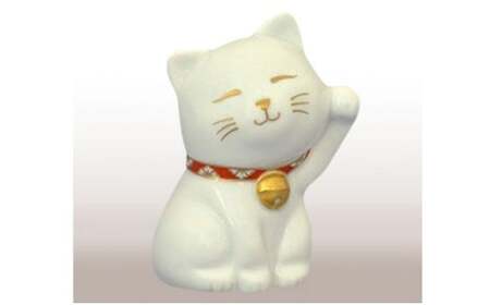有田焼 香蘭社 招き猫・置物 縁起物 インテリア 招福 猫 福 まねきねこ 35000円 3.5万円 A35-581