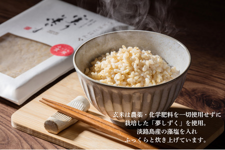 「実り咲かす」玄米ご飯パック 10P：B180-053