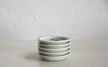 有田焼 南蛮人絵変り小皿5枚セット No.2【ARITAYAKI-STORE】器 うつわ 食器 小皿 豆皿 薬味入れ 5枚 セット 手描き 電子レンジ対応 食洗機対応 A24-166