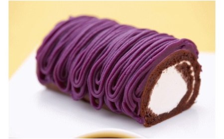 【御菓子御殿】紅いもをたっぷり使用した贅沢ケーキセット