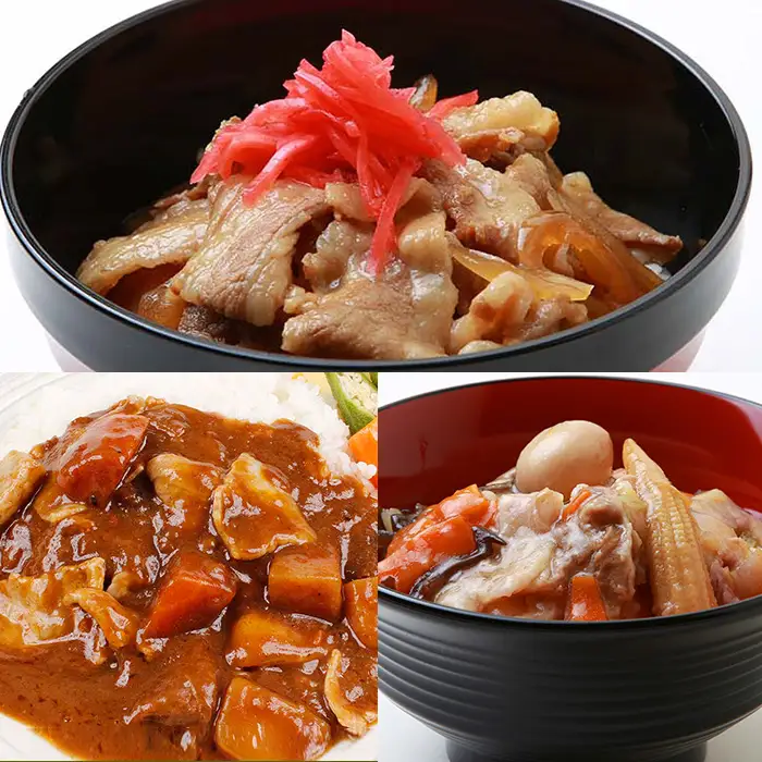 【3か月定期便／隔月】金の桜黒豚簡単調理丼セット3種×全3回定期便（レンジ対応）【00-057-42-TK】