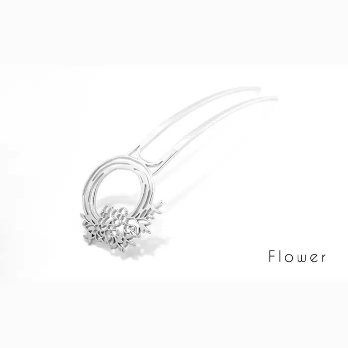 まるでジュエリー☆かんざし　リース　Flower