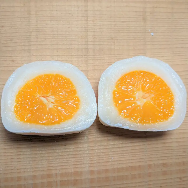 老舗和菓子屋さんのみかん大福 10個