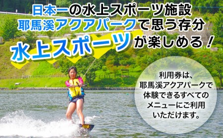 【寄附使途限定】耶馬溪水上スポーツ施設「耶馬溪アクアパーク」利用券10,000円分 | 体験チケット 体験 チケット イベント 水上スキー ウェイクボード ウェイクサーフィン 水上スポーツ 体験ツアー 大分県 中津市